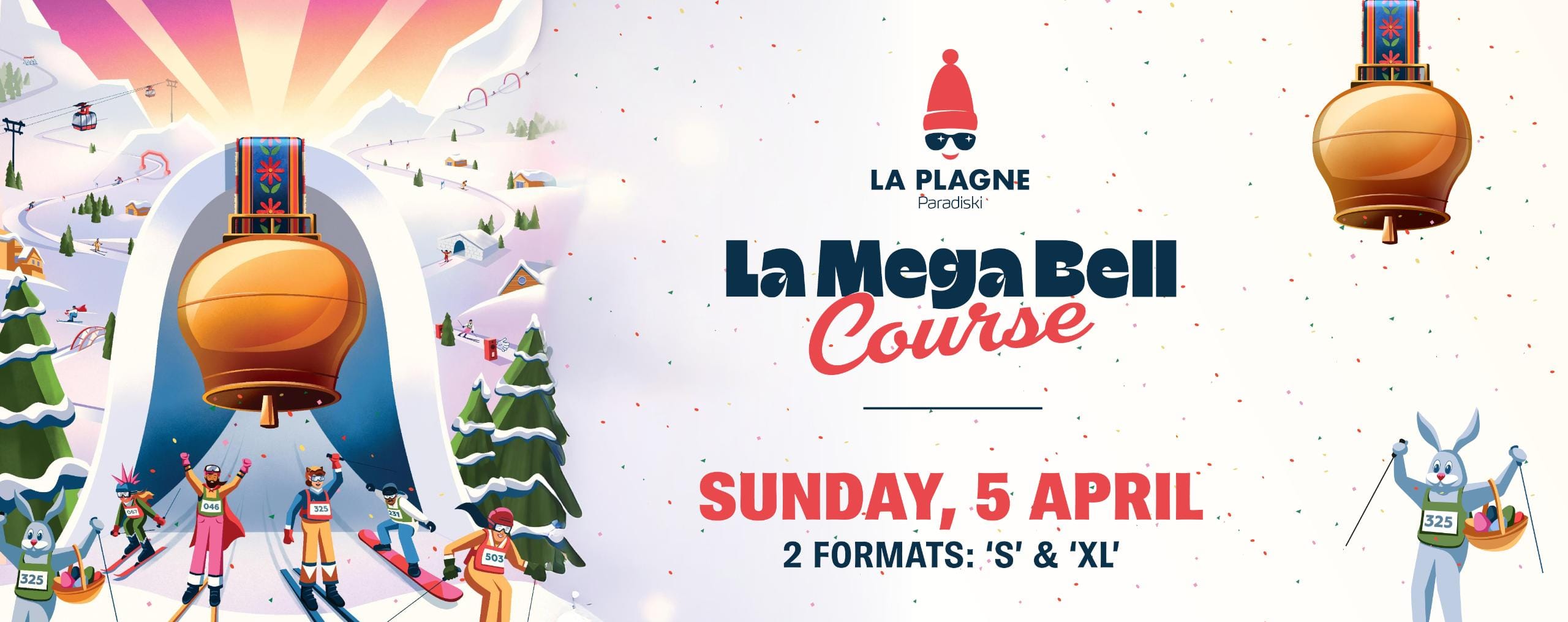 The Mega Bell Course La Plagne - 5 April 2026